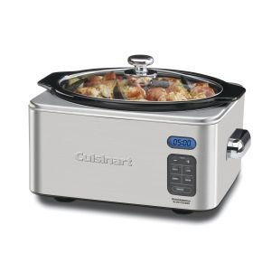 Cuisinart Brushed Stainless Programmable Slow Cooker - 6.5 Quart