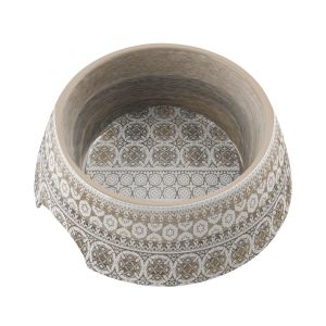 TarHong Moroccan Wood Melamine Pet Bowl | 2.5-Cup