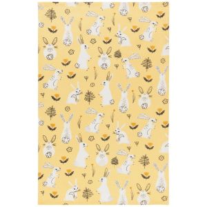 image shows Danica Jubilee Dishtowel | Cottontail against a blank, white background