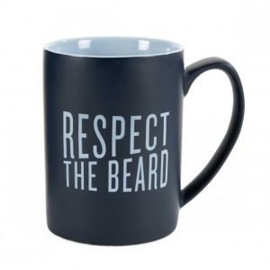 C.R. Gibson 16oz “Respect the Beard” Mug (QM5-20299)