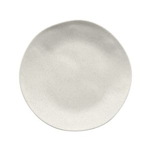 image shows TarHong Organic Wheat 8.6" Salad Plate | Cream against a blank, white background
