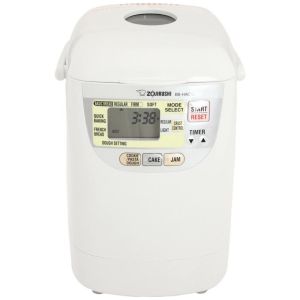 image shows Zojirushi Home Bakery Mini Breadmaker against a blank, white background