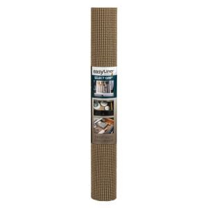 Duck Brand Easy Liner Select Grip 20” x 6’ Shelf Liner - Brownstone (736415)