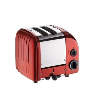 Dualit 2 Slice Toaster- NewGen Classic Fashion Colors Candy Apple Red
