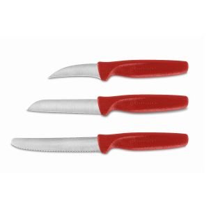 Wusthof Create 3-Piece Paring Knife Set | Red
