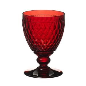 Villeroy & Boch 8.25oz Boston Colored Water Goblets (Set of 4) | Red
