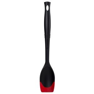 Cerise LE CREUSET Revolution Bi-Material Saute Spoon NWT Red & Black