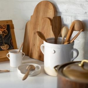 etúHOME Wood Spatula with other wooden utensils
