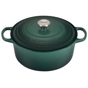 7.25 Qt. Round Signature Dutch Oven with Stainless Steel Knob (Artichaut) | Le | Everything Kitchens