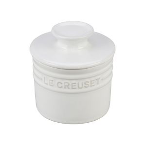 Le Creuset Butter Crock - White