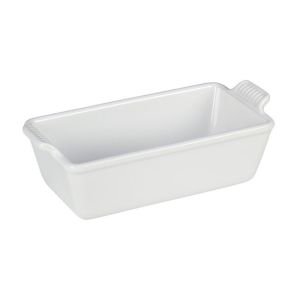Heritage Loaf Pan in White by Le Creuset