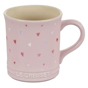 Le Creuset L'Amour Collection 14oz Mug - Chiffon With Heart Applique