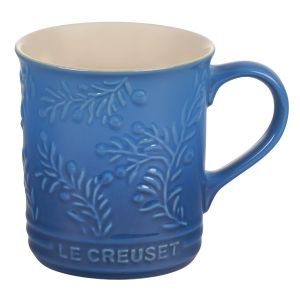 Le Creuset Olive Branch Collection 14oz Embossed Mug  | Marseille