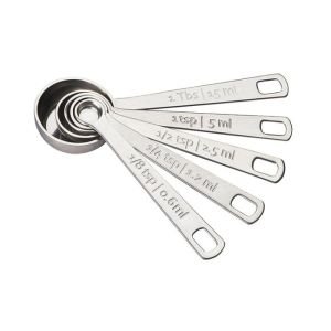 Le Creuset Stainless Steel Measuring Spoons (Set of 5)