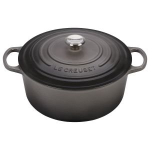 Le Creuset 9 qt. Signature Round French/Dutch Oven - Oyster Grey (LS2501-307FSS)