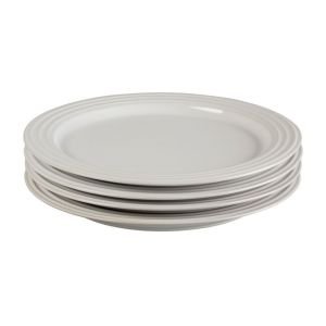 Le Creuset Vancouver 10.5" Dinner Plates - Set of 4 | White
