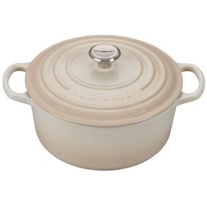 Le Creuset 3.5-Quart Round Dutch Oven - Meringue - LS2501-22716SS