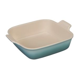 Le Creuset 3 Qt. Square Heritage Dish | Sea Salt