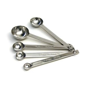 RSVP Endurance 18/8 Stainless Steel 1 Teaspoon Measuring Spoon 