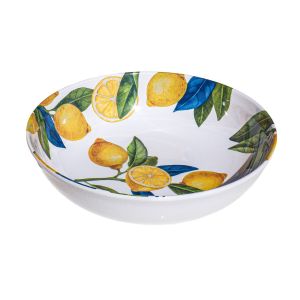 image shows TarHong 125oz Serve Bowl | Lemon Orchard against a blank, white background