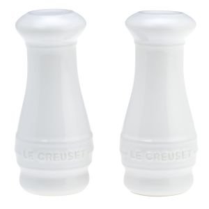  Le Creuset Stoneware Salt & Pepper Shakers Set of 2, 4