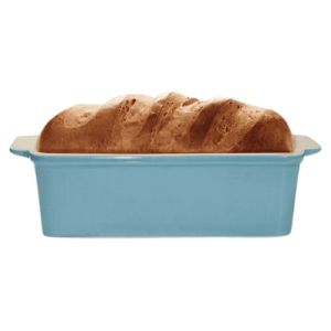 Sassafras Superstone Loaf Pan | Aquamarine Glazed