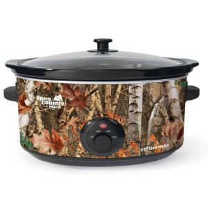 NESCO 8 Quart Slow Cooker | Camouflage 