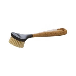 image shows Lodge Cast Iron 10" Scrub Brush against a blank, white background