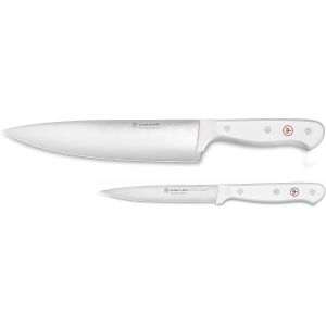 WÜSTHOF Gourmet White 2-Piece Chef's Knife Set