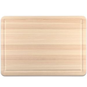 Shun Large  Hinoki Cutting Board w/ Juice Groove  