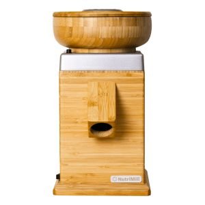 NutriMill Harvest Grain Mill with Silver Trim