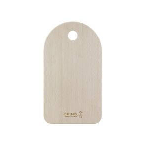 image shows Opinel Small Beech Wood Cutting Board against a blank, white background