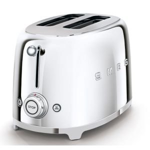 SMEG 50's Retro 2-Slice Toaster - Chrome
