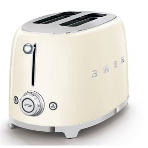 SMEG 50's Retro 2-Slice Toaster - Cream