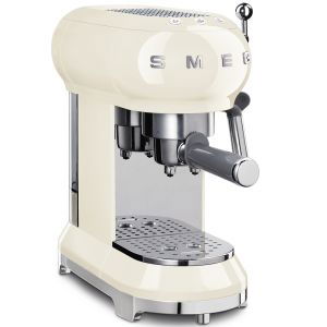 SMEG 50's Retro Style Espresso Machine | Cream
