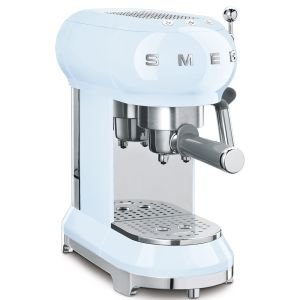 SMEG 50's Retro Style Espresso Machine | Pastel Blue