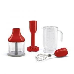 SMEG Hand Blender Accessories 4-Piece Set | Red
