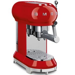 SMEG 50's Retro Style Espresso Machine | Red