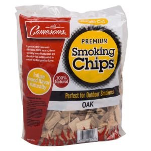 Camerons 2lb Outdoor BBQ Wood Chips Bag | Bourbon Oak