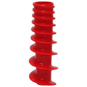 VKP Brands Standard Food Strainer Spiral Replacement on a blank  white background 