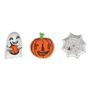Danica Jubilee 9" x 6.75" Shaped Dishes (Set of 3) | Spooktacular

