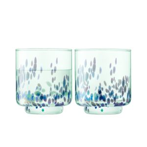 LSA Sea Glass 2-Piece 12oz Tumblers | Ocean Blues