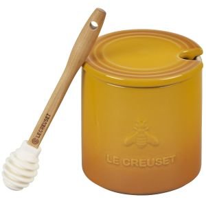 Le Creuset Signature Honey Pot with Dipper (Nectar) 
