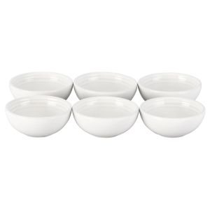 Le Creuset Pinch Bowl Set of 6 (White)