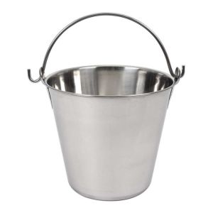 Lindy's Stainless-Steel Pail: 4 Qt on a blank white background