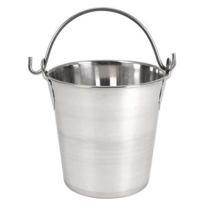 Lindy's Stainless-Steel Pail | 2 Qt. on a blank white background