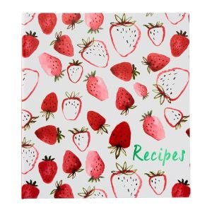 C.R. Gibson Pocket Recipe Book | Strawberry Fields 