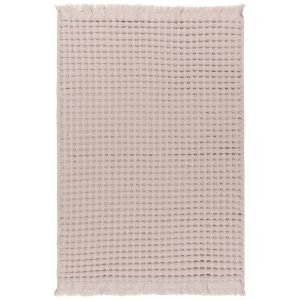 Danica Heirloom Textured Waffle Weave Hand Towel | Stone