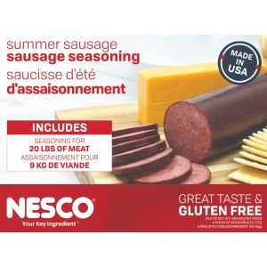 NESCO Sausage Seasoning | Summer Sausage (20 lb Yield)
