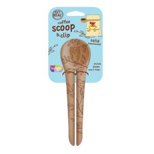 One-Piece Coffee Scoop & Bag Clip from Talisman Nature Collection